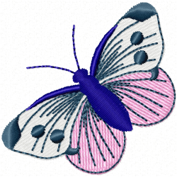 Butterfly Embroidery Design 3